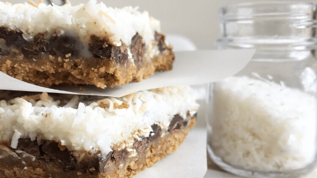 Choco-Coco Cookie Bars